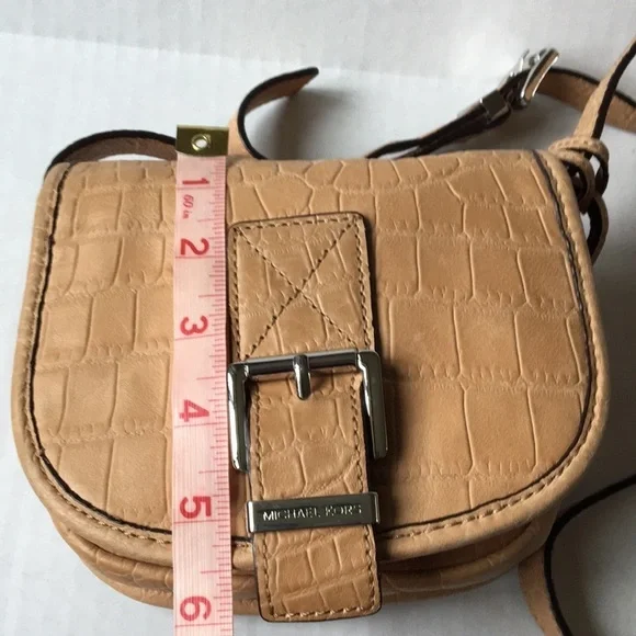 Michael Kors Saddle Crossbody Mini Bag - Picture 14 of 16